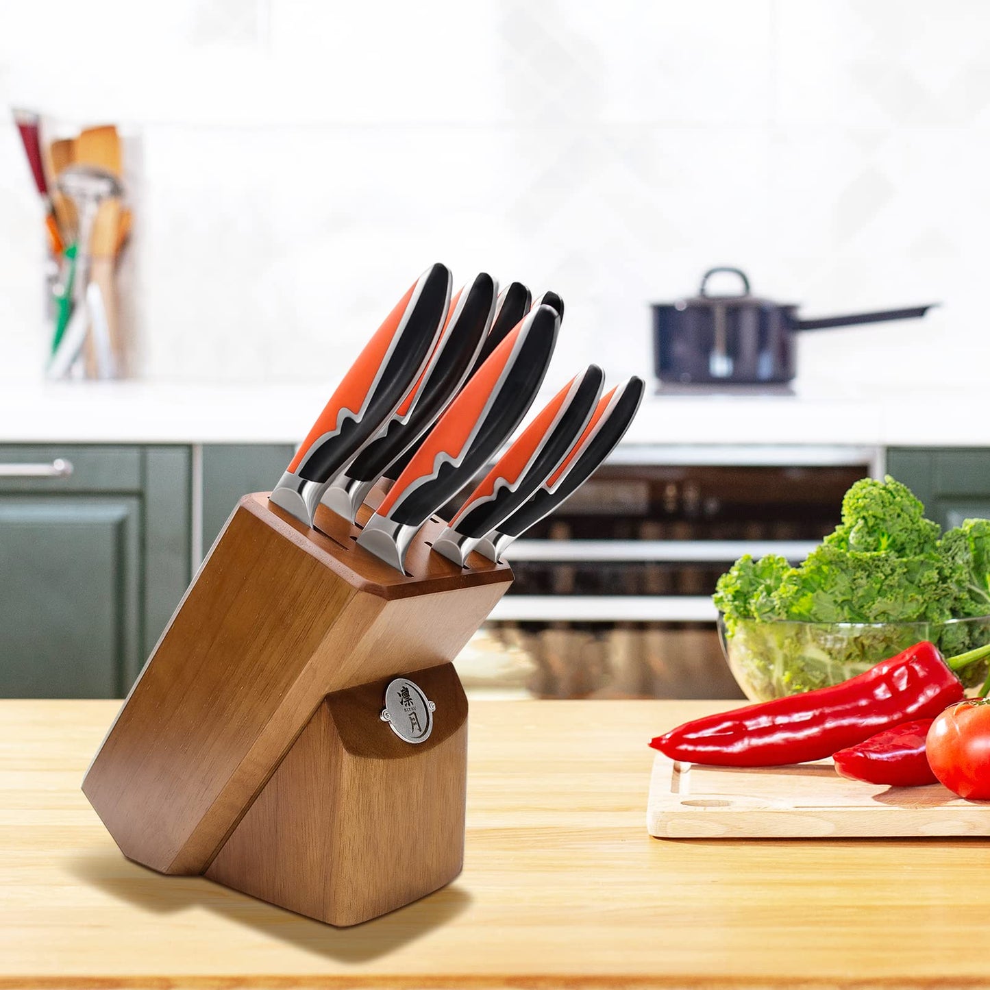 8 Pieces High Carbon Stainless Steel Knife Set