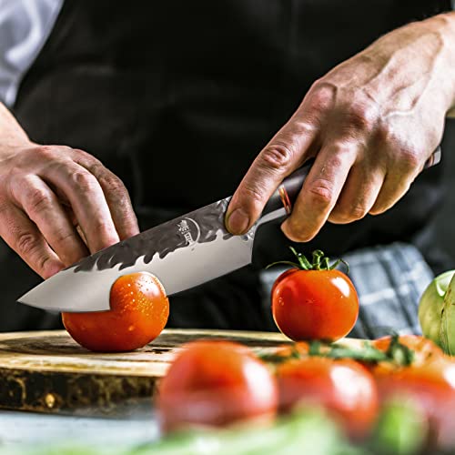 5'' Hand Forged Utility Paring Knife Small Kitchen Chefs Knive