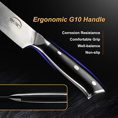 8'' Damascus Steel Japanese Chef's  Knife