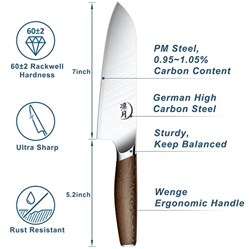 7‘’ Ultra Sharp Santoku Chef Knife