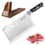9'' Butcher Knife with Stand and Sheath