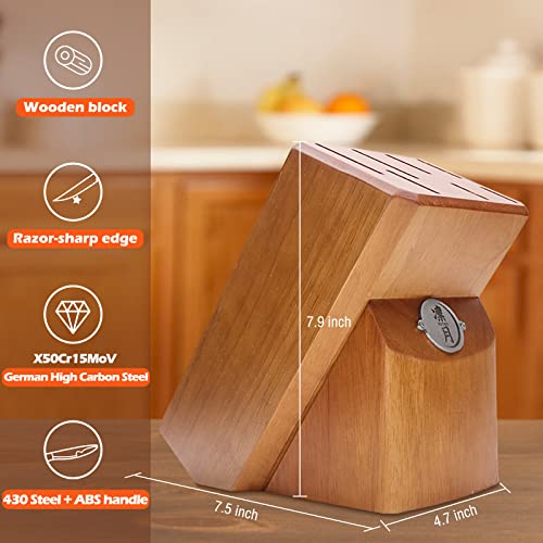 8 Pieces High Carbon Stainless Steel Knife Set
