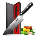 8'' Damascus Steel Japanese Chef's  Knife