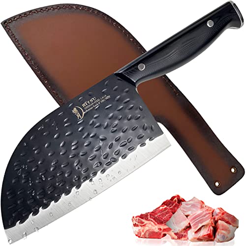 8'' Serbian Butcher Knife