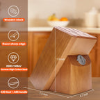 8 Pieces High Carbon Stainless Steel Knife Set
